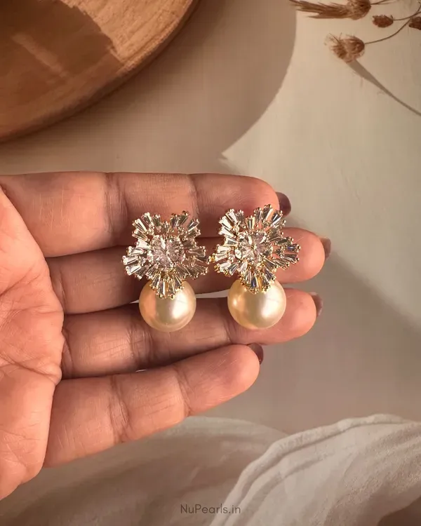 Baguette_Crystal_Pearl_Mara_Drop_Earrings_Premium_Party_Earrings