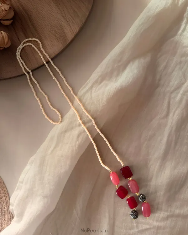 Ira_Red_Pink_Tie_Necklace
