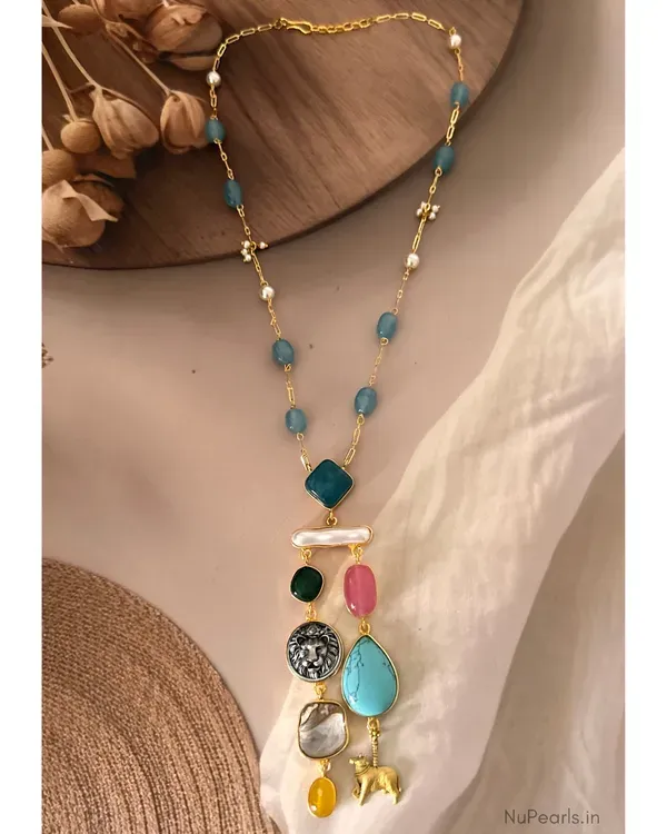 Handmade_Blue_Agate_Orna_Multi_Statement_Necklace