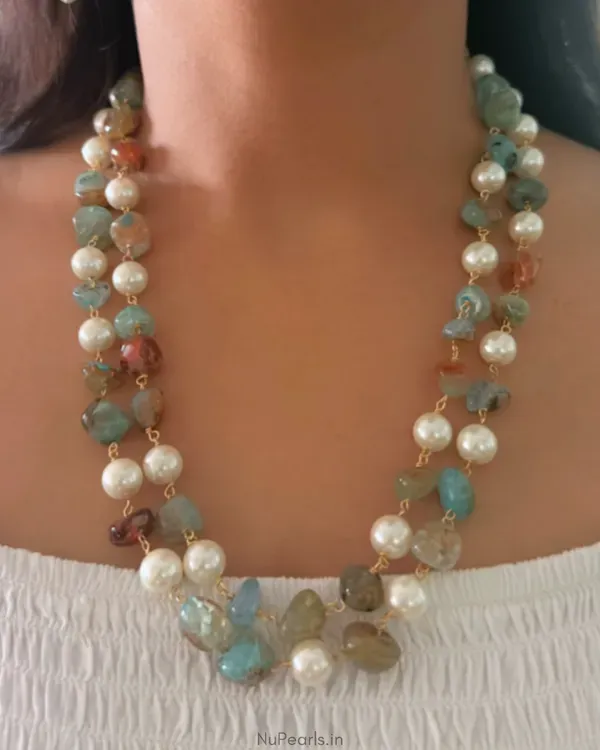 Blue_Kshiti_Pearl_Stone_Double_Layered_Mala_Necklace_For_Women
