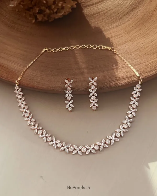 Rose_Gold_Amra_Necklace_18k_Rose_Gold_Plated_Cz_Studded_Jewellery_Set_For