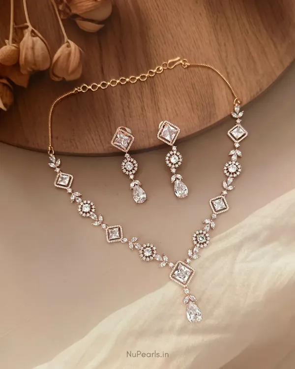 White_Jannat_Necklace_18k_Rose_Gold_Plated_Cz_Studded_Jewellery_Set_For_W