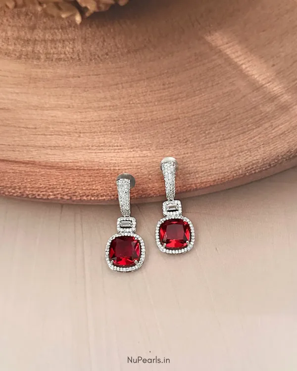 Red_Aria_Ad_Stone_Drop_Earrings_Rhodium_Plated_Party_Earrings_For_Women