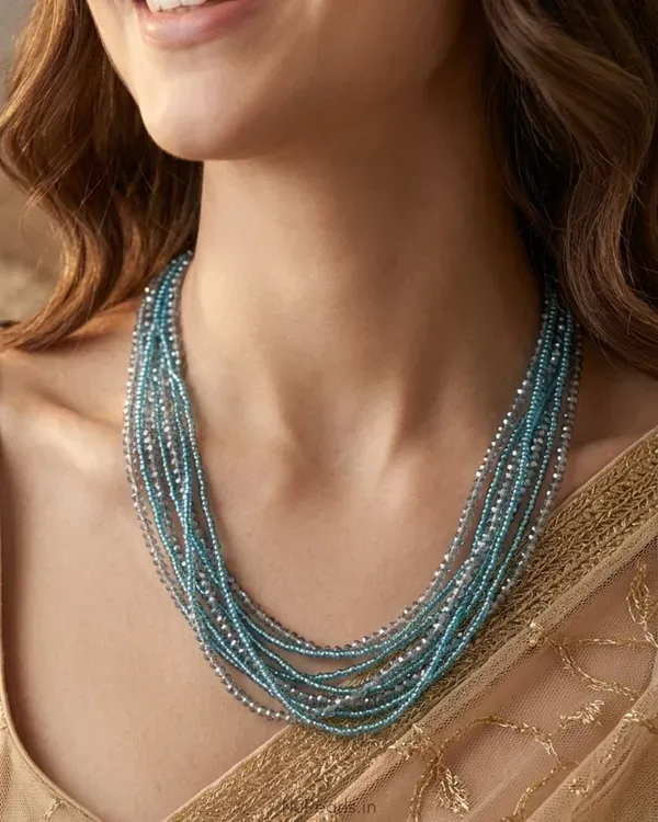3_In_1_Handmade_Fizza_Teal_Blue_Crystal_Convertible_Long_Mala_Necklace