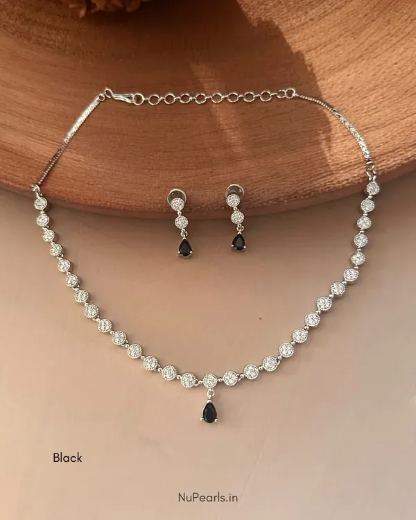 Black_Lili_Necklace_Rhodium_Plated_Cz_Studded_Jewellery_Set_For_Women