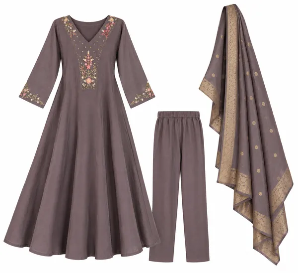 Mauve_Embroidered_Anarkali_Suit_Set_for_Women