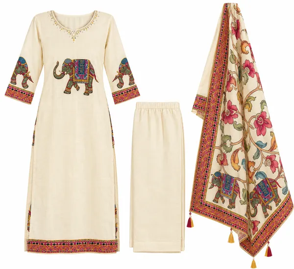 Cream_Printed_Straight_Kurta_Set_for_Women