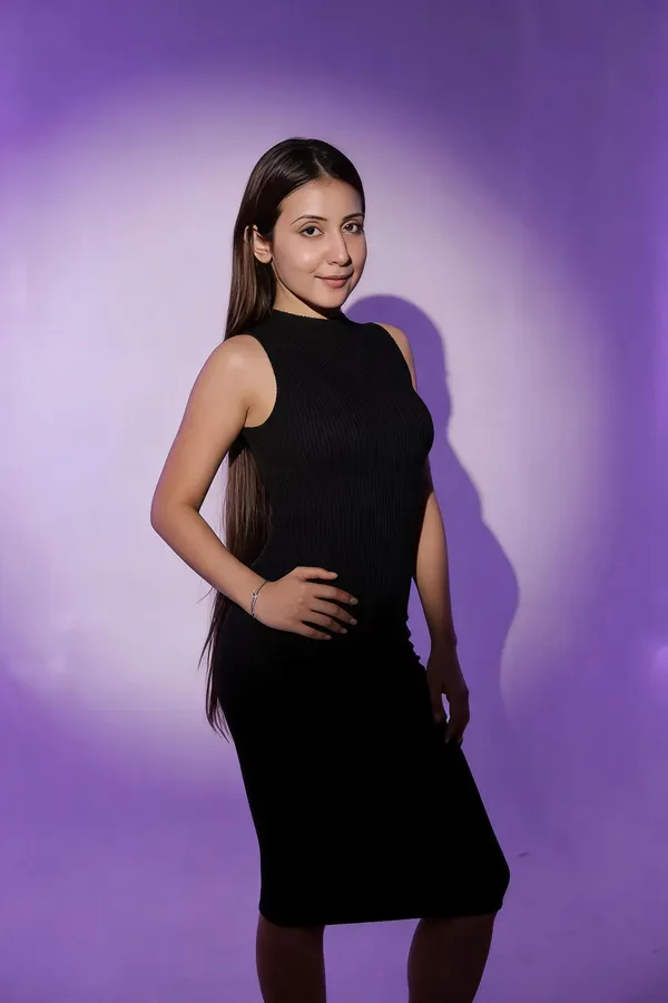 Black_Ribbed_Knit_Sleeveless_Bodycon_Midi_Dress_For_Women