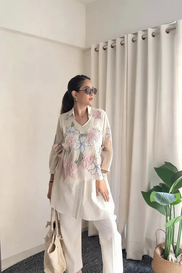 Cream_Cotton_Straight_Embroidered_Kurta_Set_For_Women