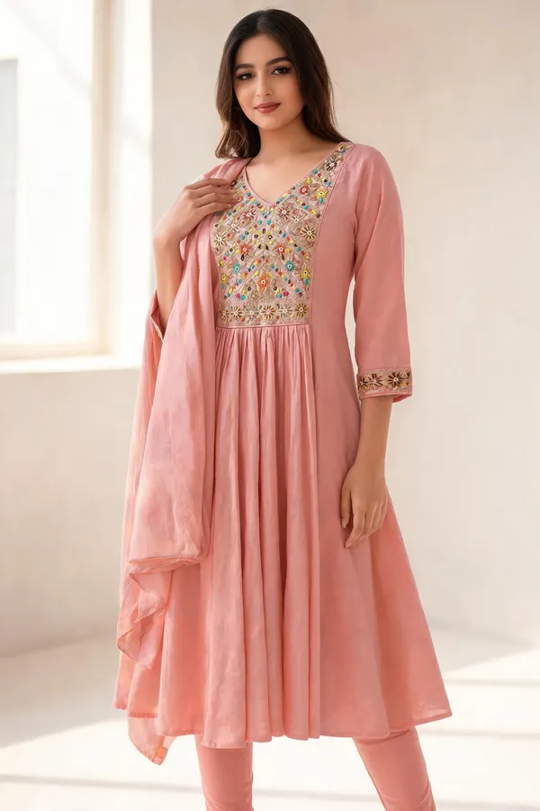 Pink_Zam_Cotton_Flared_Embroidered_Anarkali_Suit_Set_For_Women