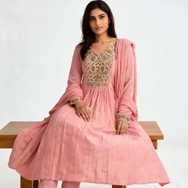 Pink_Zam_Cotton_Flared_Embroidered_Anarkali_Suit_Set_For_Women