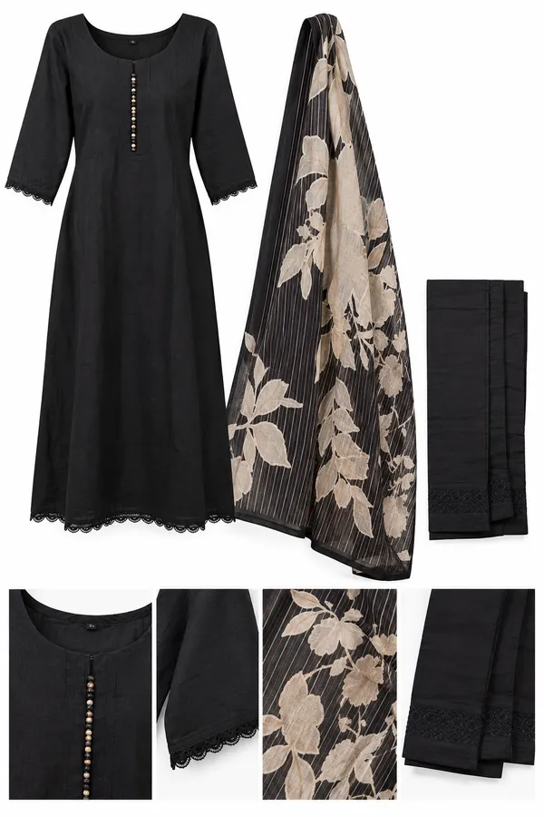 Black_Printed_Straight_Kurta_Set_for_Women