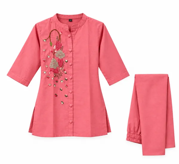 Pink_Embroidered_Straight_Kurta_Set_for_Women