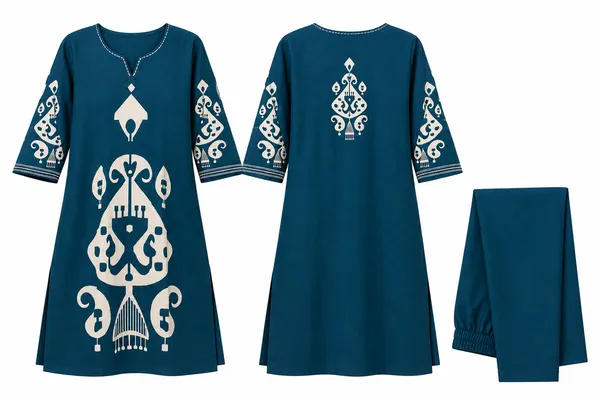 Teal_Printed_Straight_Kurta_Set_for_Women