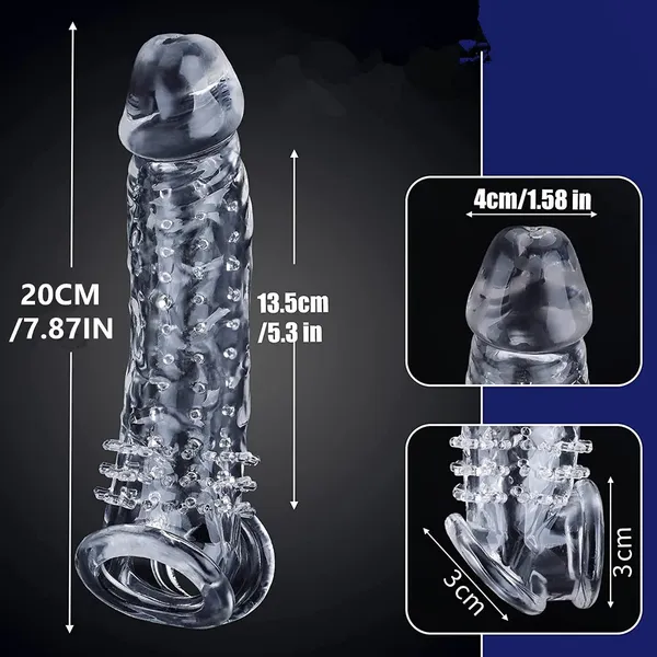 Mihai_Reusable_Silicone_Wearable_Penis_Sleeve_Black