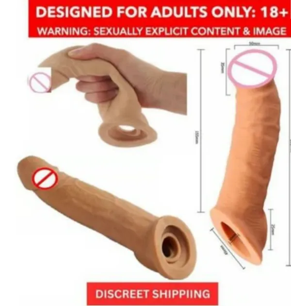 Mihai_Reusable_Silicone_Wearable_Penis_Sleeve_Black