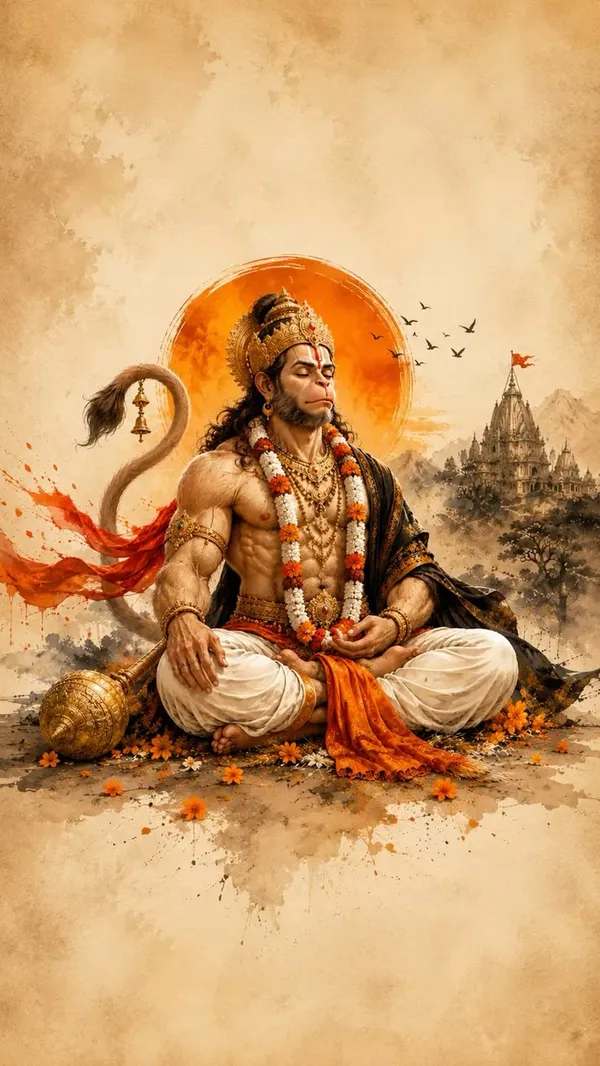 Hanuman_shadow_projection_lamp
