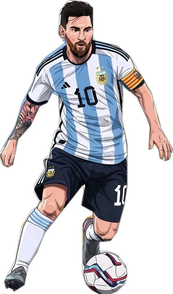 Messi_shadow_projection_lamp