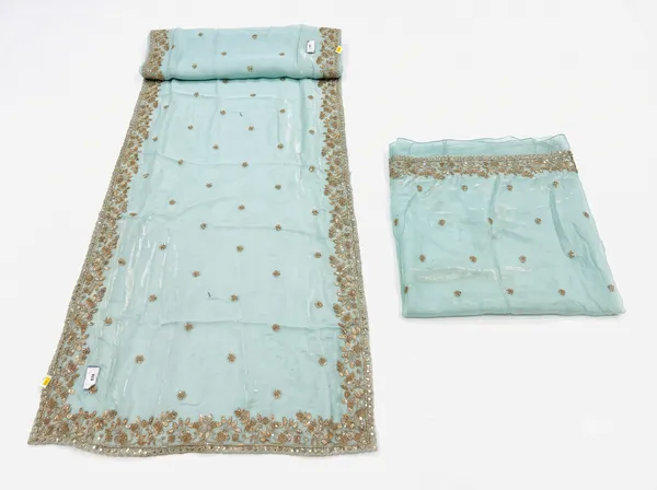 Light_Blue_Silk_Embroidered_Saree_With_Blouse_Piece_For_Women