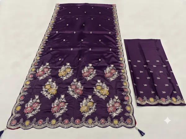 Purple_H.O_Silk_Embroidered_Saree_With_Blouse_Piece_For_Women