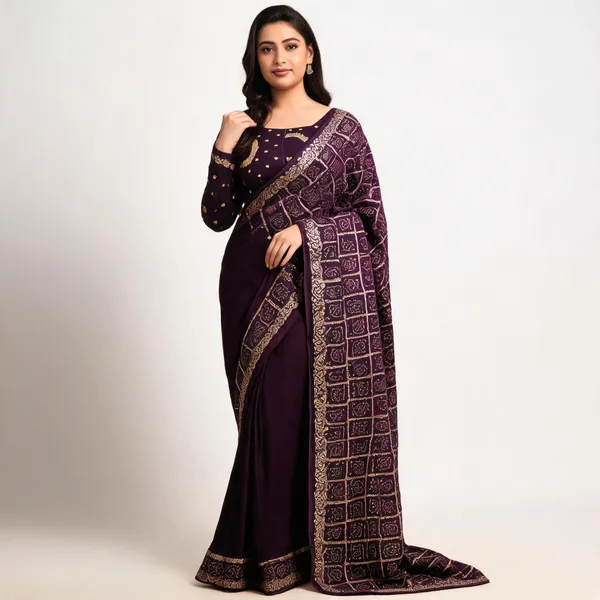 Purple_Vichitra_Silk_Printed_Saree_With_Blouse_Piece_For_Women