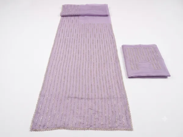 Lavender_Frendy_Chiffon_Sequin_Saree_With_Blouse_Piece_For_Women