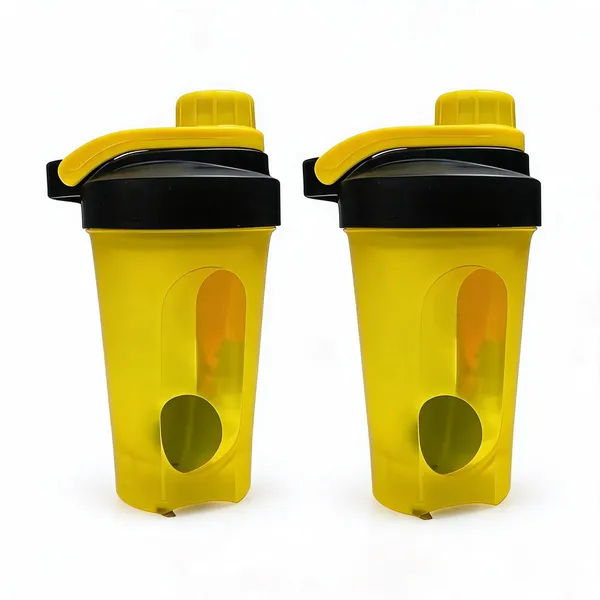 Yellow_Bpa-Free_Plastic_Sports_Shaker_Bottle_With_Flip_Lid_-_Pack_of_2