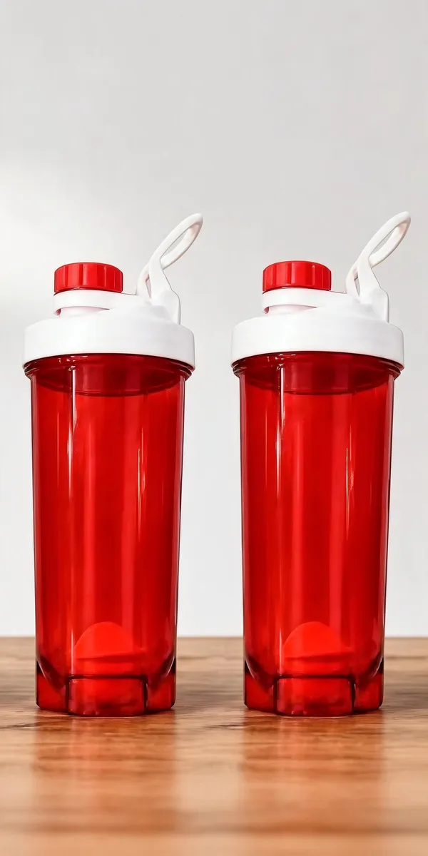 Red_Bpa-Free_Plastic_Sports_Shaker_Bottle_With_Spout_Lid_-_Pack_of_2
