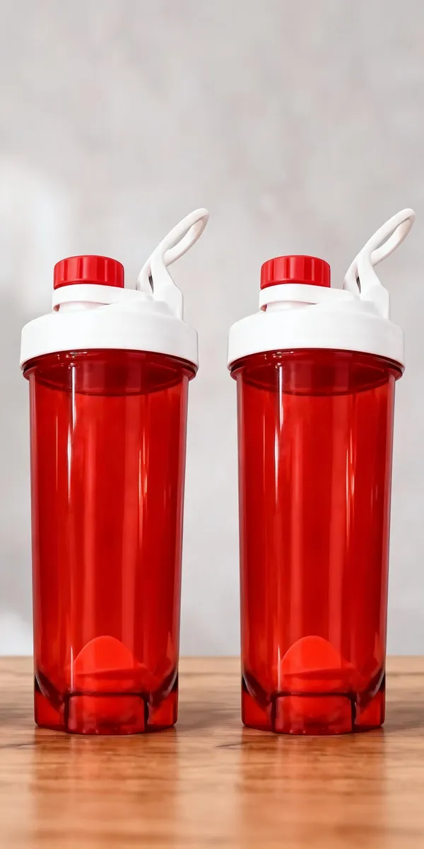 Red_Bpa-Free_Plastic_Sports_Shaker_Bottle_With_Spout_Lid_-_Pack_of_2