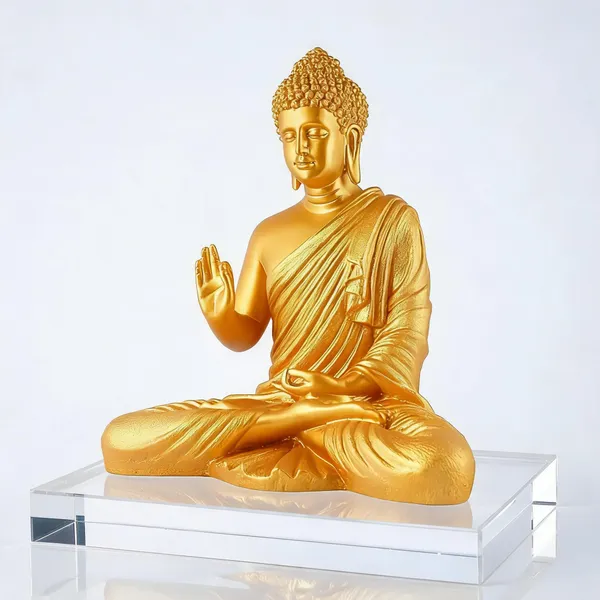 Resin_Meditating_Buddha_Statue_Golden_15_Inch