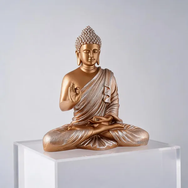 Resin_Meditating_Gautam_Buddha_Statue_Rose_Gold