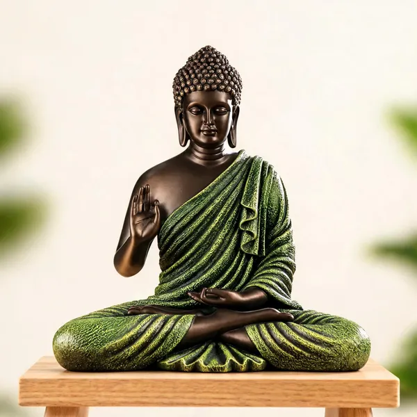 Uag_Exports_Resin_Meditating_Buddha_Statue_Grey_Green