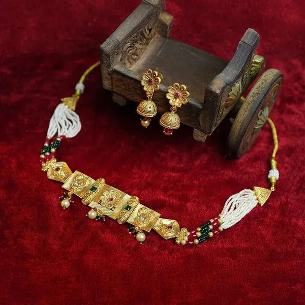 Flower_Choker_With_Pearl_Piroy_Default_Title