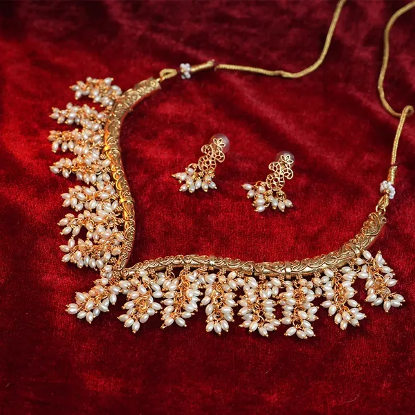 Gajra_Haar_With_Rice_Pearl_Hanging_Default_Title