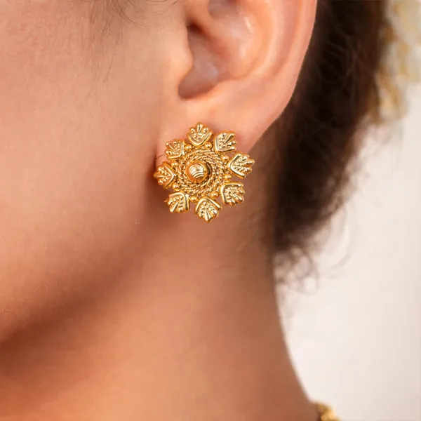 Pushpanjali_Antique_Gold_Necklace_Default_Title