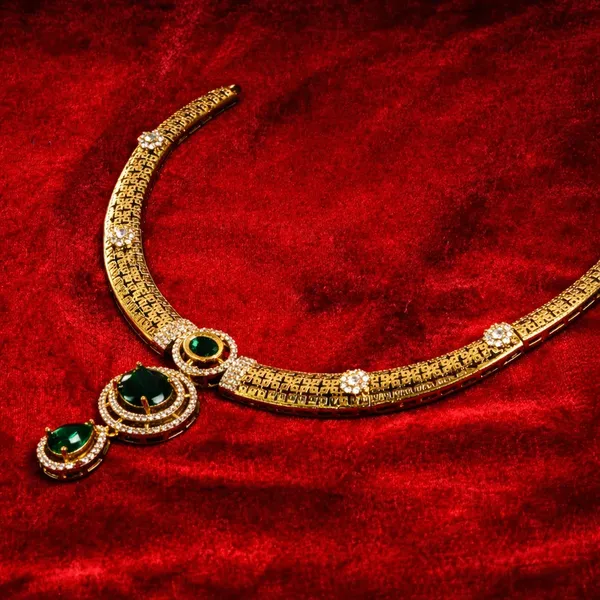 Noor_Green_Charm_Necklace_Set_Default_Title