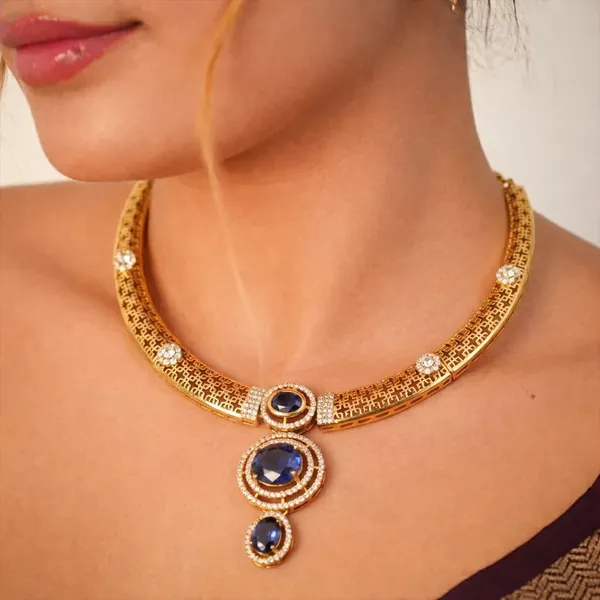 Noor_Purple_Charm_Necklace_Set_Default_Title