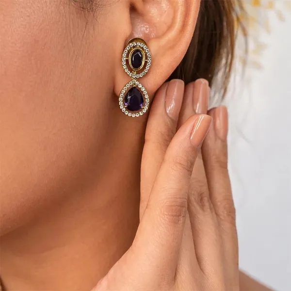 Noor_Purple_Charm_Necklace_Set_Default_Title