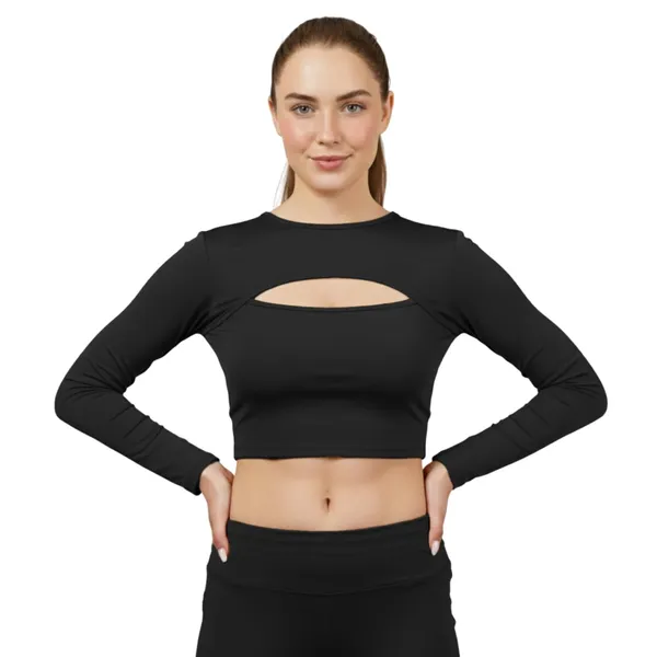 Women_S_Seamless_Compression_Crop_Top