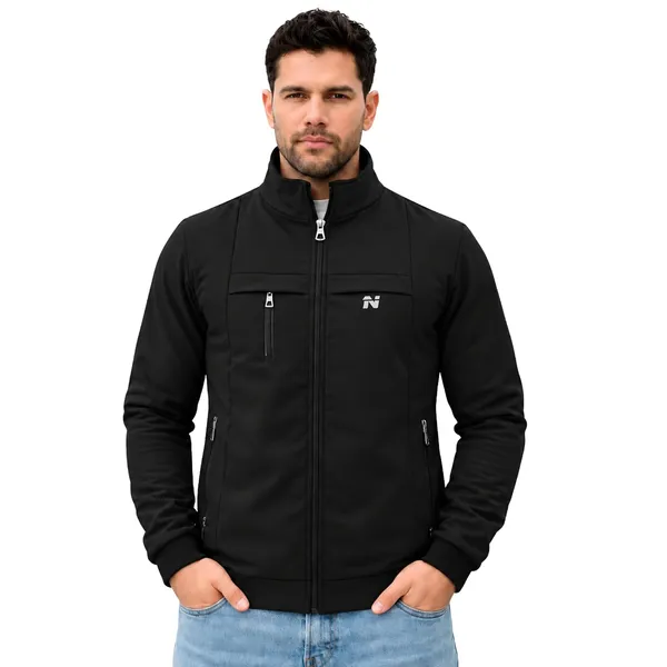 Men_S_Winter_Jacket_With_High_Neck_And_Full_Zip