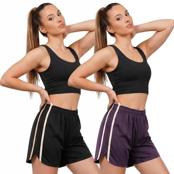 Women_Workout_Shorts_With_Side_Patti_Design