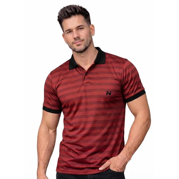 Half_Sleeve_Collar_T_Shirt_For_Men
