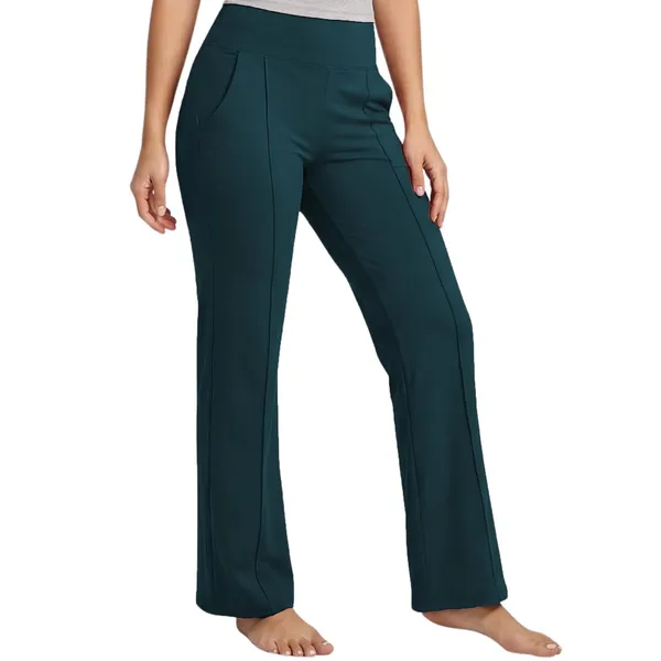 Women_High_Waist_Flare_Pants