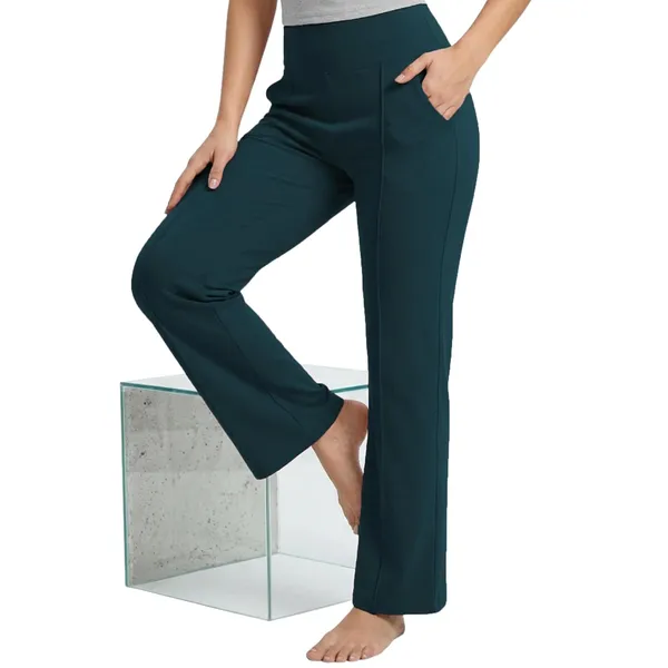Women_High_Waist_Flare_Pants
