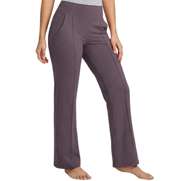 Women_High_Waist_Flare_Pants