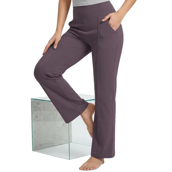 Women_High_Waist_Flare_Pants