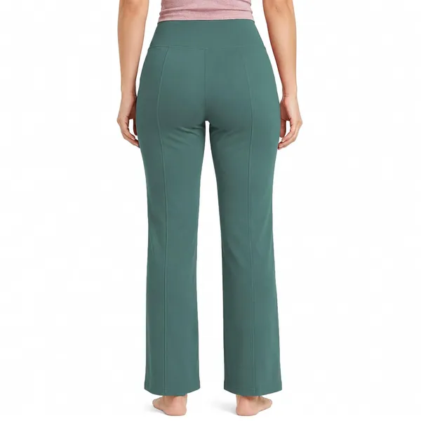 Women_High_Waist_Flare_Pants