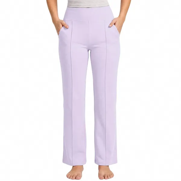 Women_High_Waist_Flare_Pants
