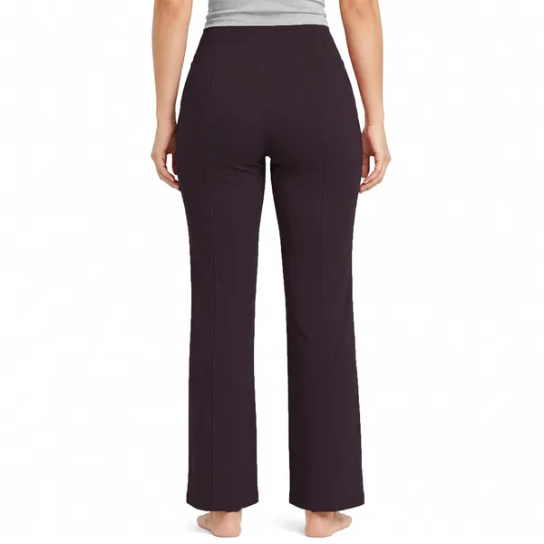 Women_High_Waist_Flare_Pants