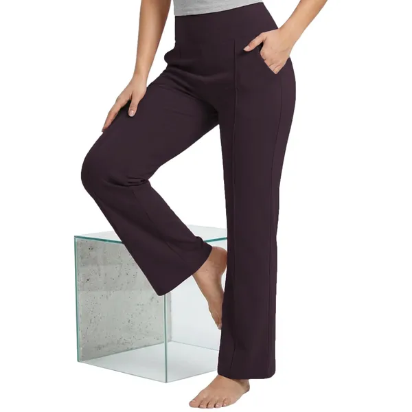 Women_High_Waist_Flare_Pants